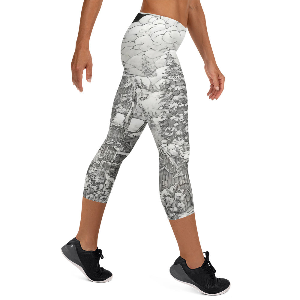 Capri Leggings - WhatUWant2Buy