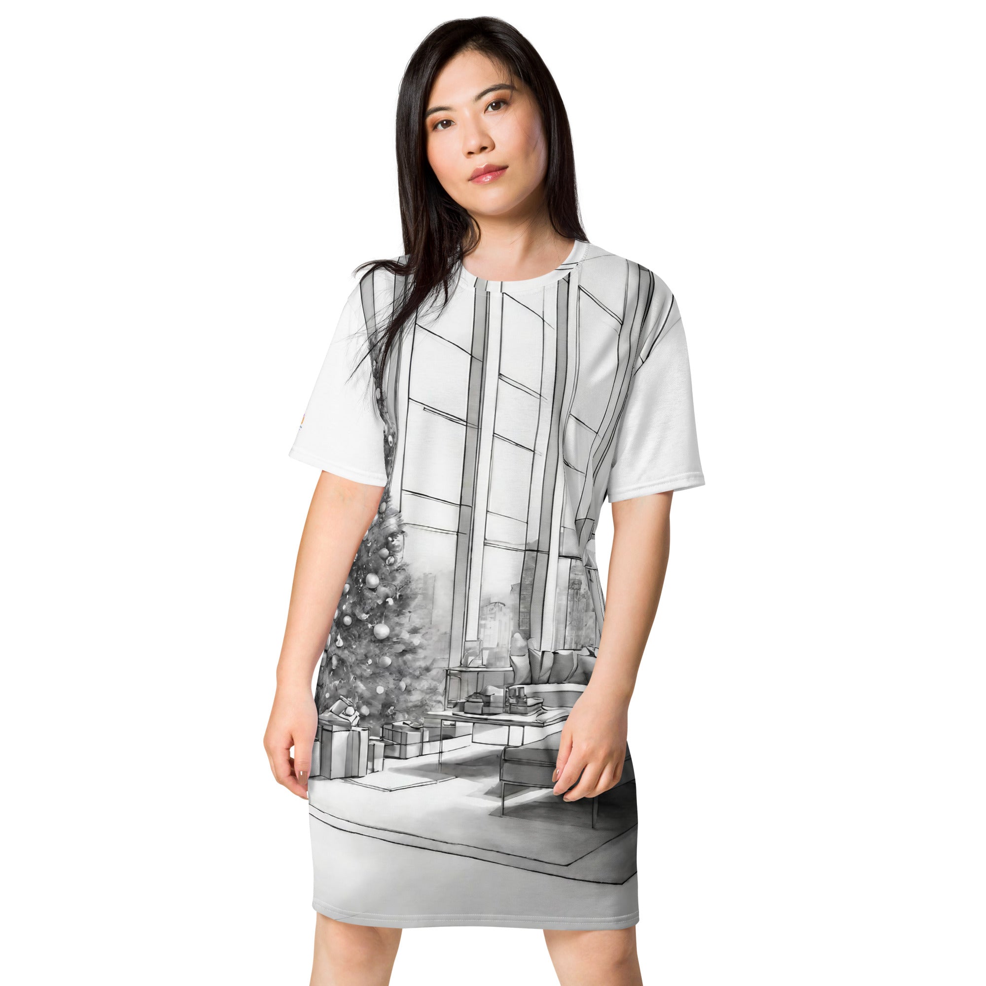 T-shirt dress - WhatUWant2Buy