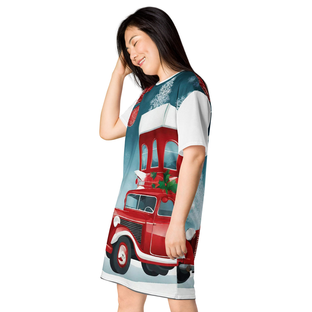 T-shirt dress - WhatUWant2Buy