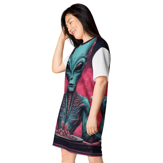 T-shirt dress - WhatUWant2Buy