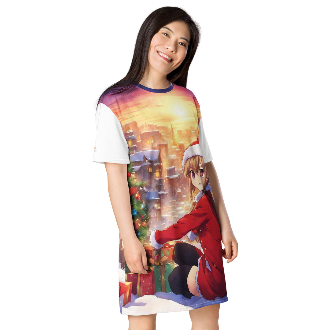 T-shirt dress - WhatUWant2Buy