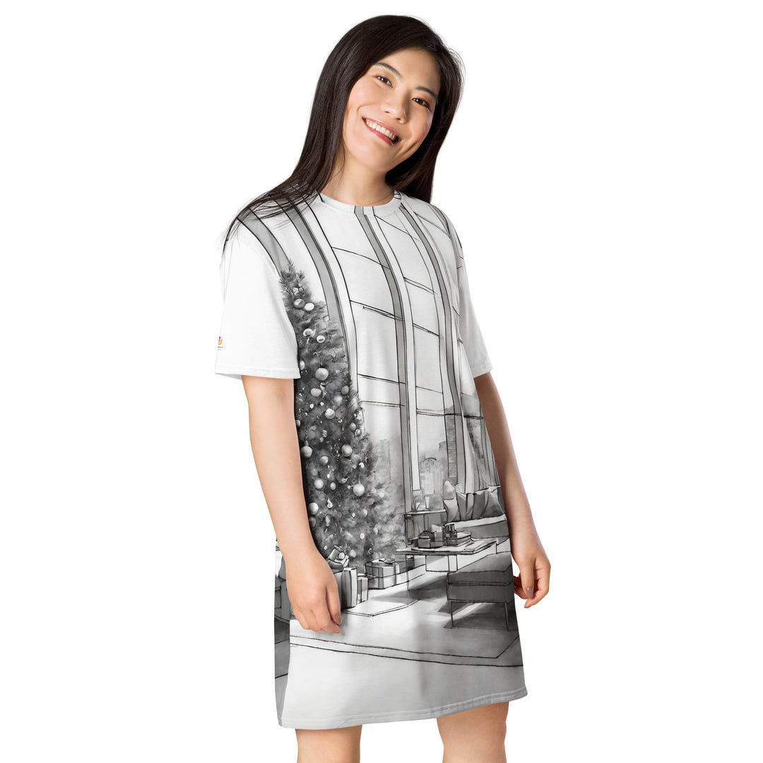 T-shirt dress - WhatUWant2Buy
