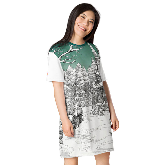 T-shirt dress - WhatUWant2Buy