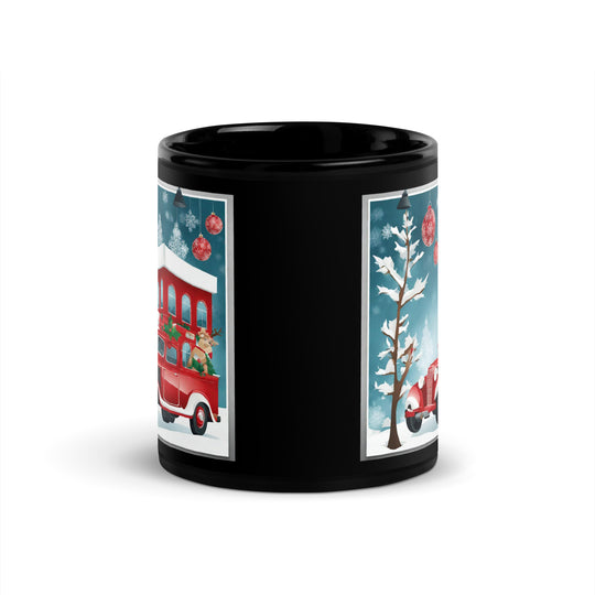 Black Glossy Mug - WhatUWant2Buy