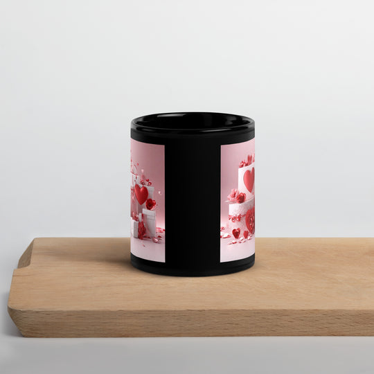 Black Glossy Mug - WhatUWant2Buy