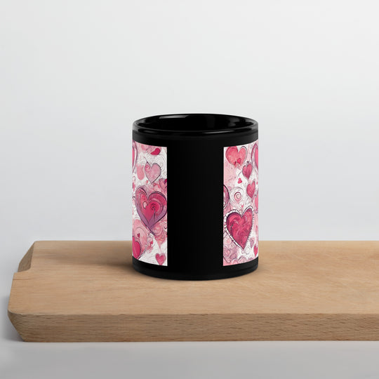 Black Glossy Mug - WhatUWant2Buy