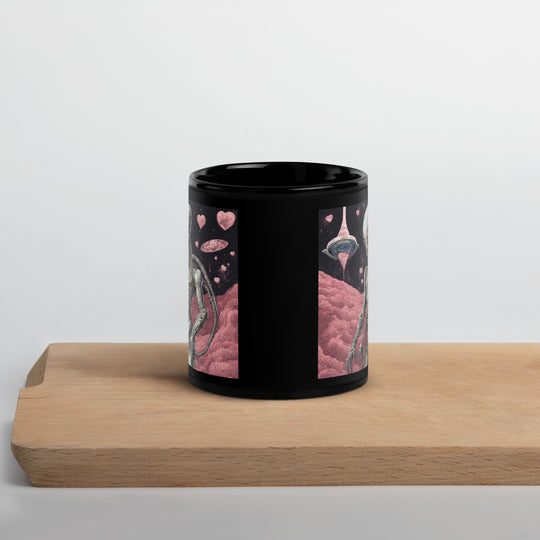 Black Glossy Mug - WhatUWant2Buy