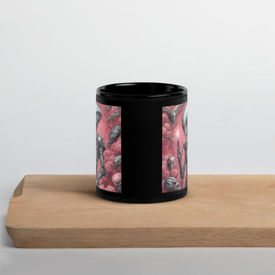 Black Glossy Mug - WhatUWant2Buy