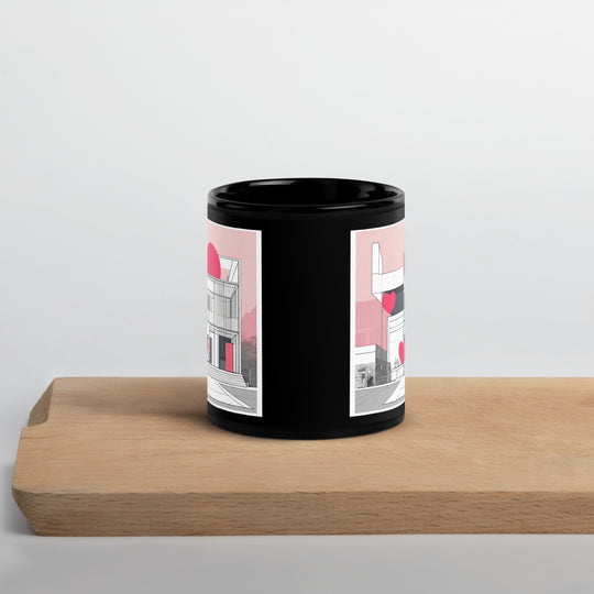 Black Glossy Mug - WhatUWant2Buy