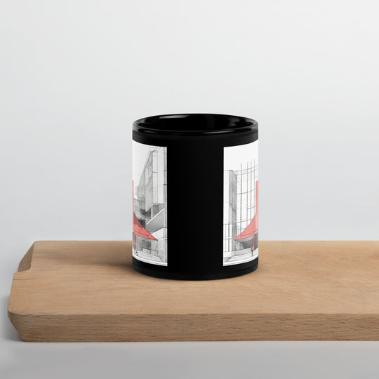 Black Glossy Mug - WhatUWant2Buy