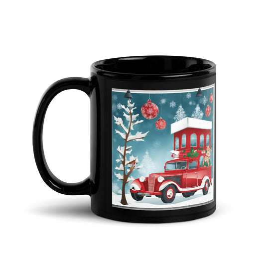 Black Glossy Mug - WhatUWant2Buy