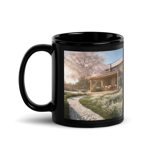 Black Glossy Mug - WhatUWant2Buy