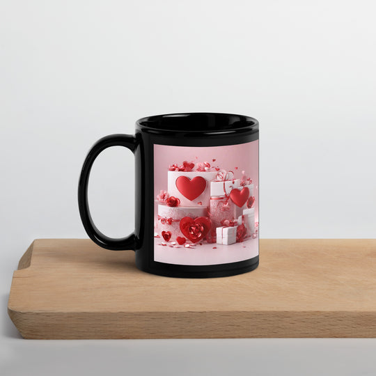 Black Glossy Mug - WhatUWant2Buy