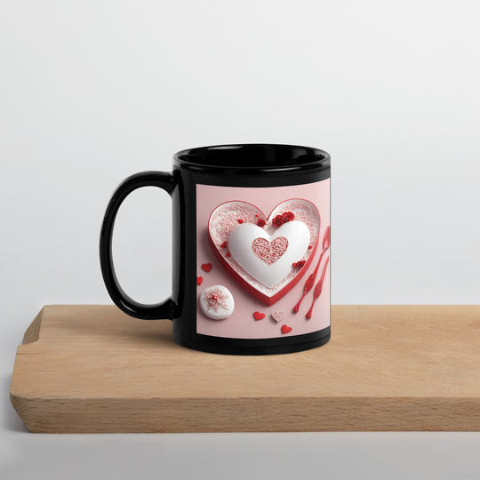 Black Glossy Mug - WhatUWant2Buy