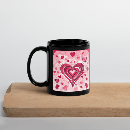 Black Glossy Mug - WhatUWant2Buy