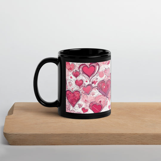 Black Glossy Mug - WhatUWant2Buy