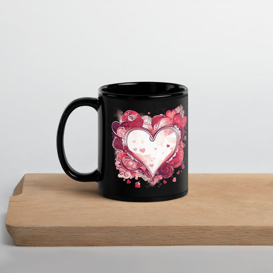 Black Glossy Mug - WhatUWant2Buy