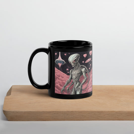 Black Glossy Mug - WhatUWant2Buy