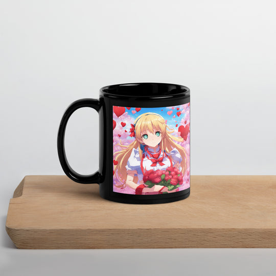 Black Glossy Mug - WhatUWant2Buy