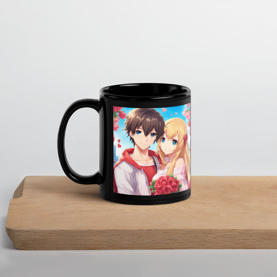 Black Glossy Mug - WhatUWant2Buy