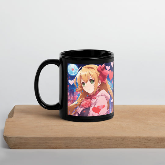 Black Glossy Mug - WhatUWant2Buy