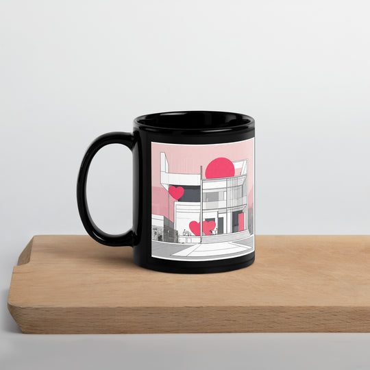 Black Glossy Mug - WhatUWant2Buy