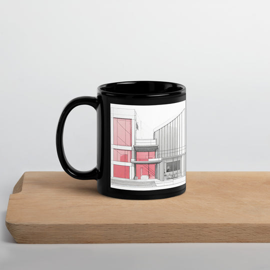 Black Glossy Mug - WhatUWant2Buy