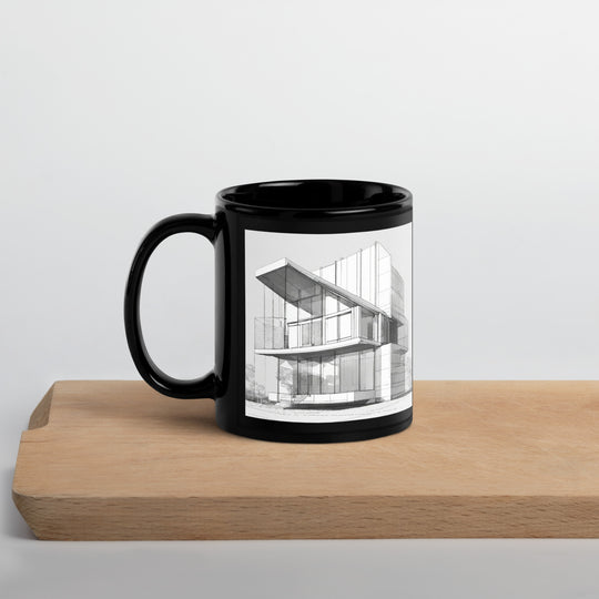 Black Glossy Mug - WhatUWant2Buy