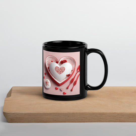 Black Glossy Mug - WhatUWant2Buy
