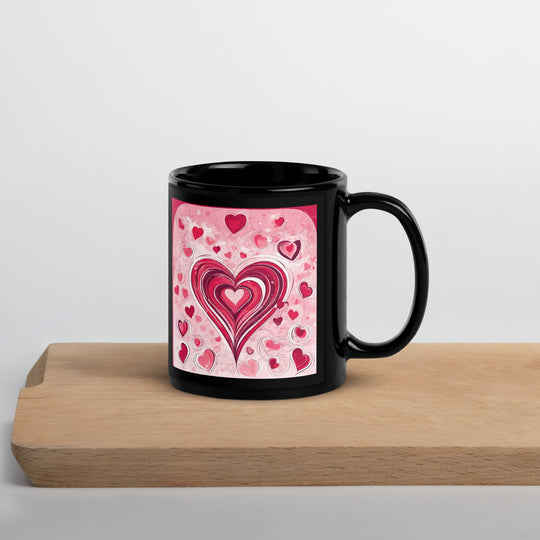 Black Glossy Mug - WhatUWant2Buy