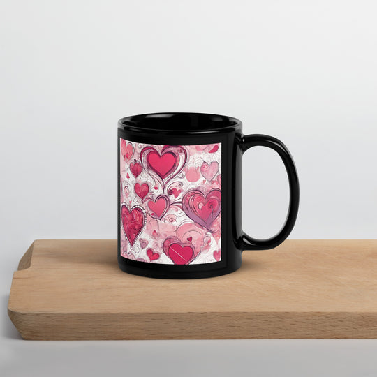 Black Glossy Mug - WhatUWant2Buy