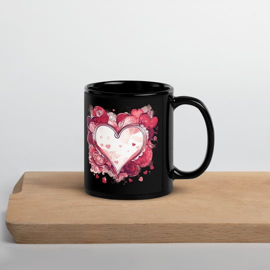 Black Glossy Mug - WhatUWant2Buy