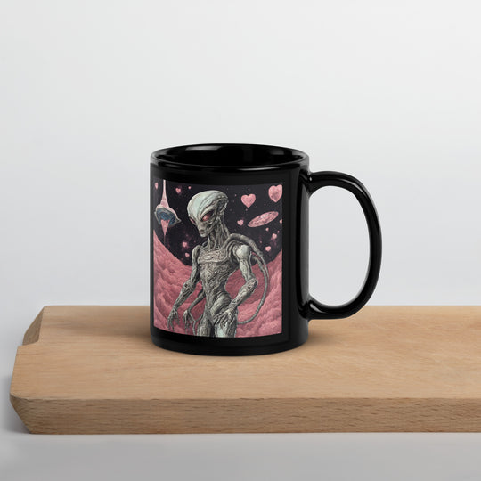 Black Glossy Mug - WhatUWant2Buy