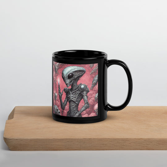 Black Glossy Mug - WhatUWant2Buy