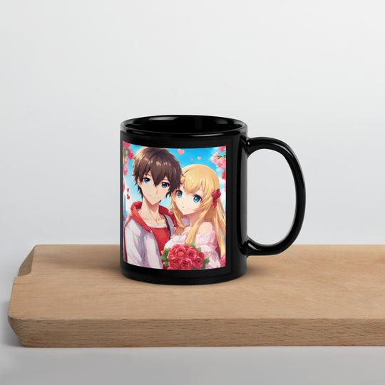 Black Glossy Mug - WhatUWant2Buy