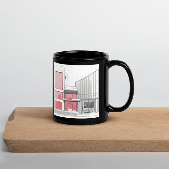 Black Glossy Mug - WhatUWant2Buy