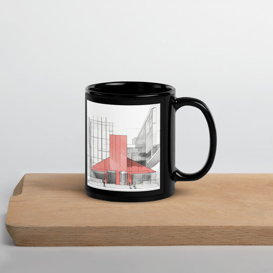 Black Glossy Mug - WhatUWant2Buy