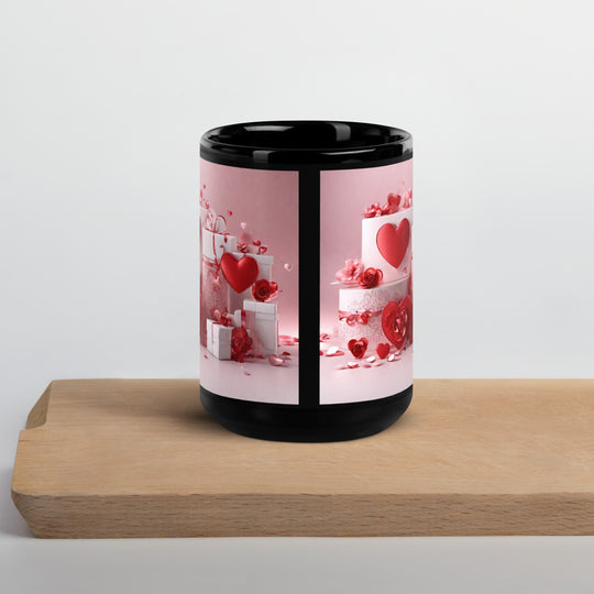 Black Glossy Mug - WhatUWant2Buy