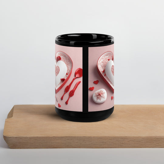 Black Glossy Mug - WhatUWant2Buy