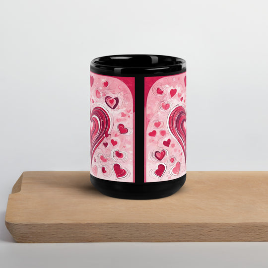 Black Glossy Mug - WhatUWant2Buy