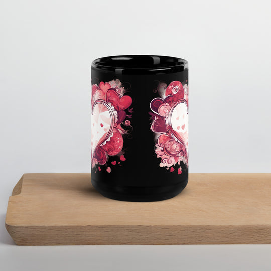 Black Glossy Mug - WhatUWant2Buy