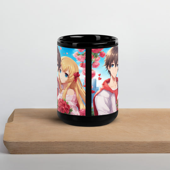 Black Glossy Mug - WhatUWant2Buy