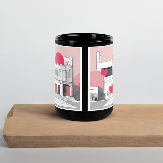 Black Glossy Mug - WhatUWant2Buy