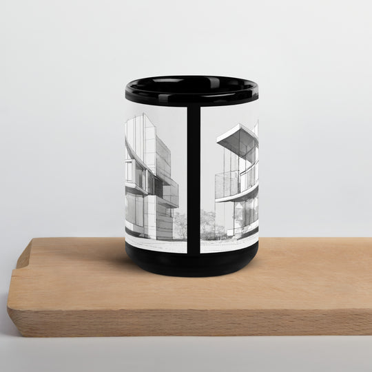 Black Glossy Mug - WhatUWant2Buy