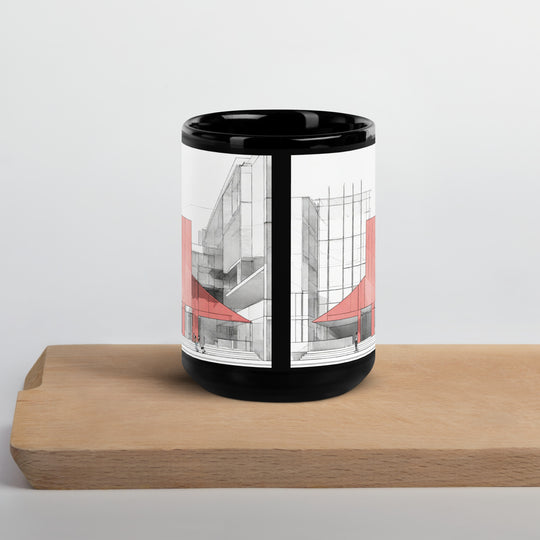 Black Glossy Mug - WhatUWant2Buy