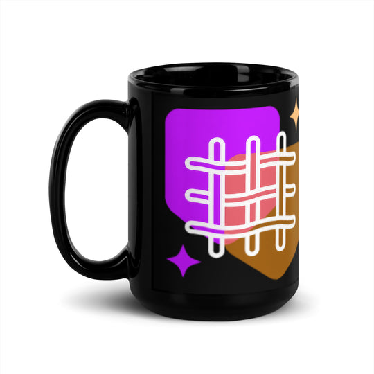 Black Glossy Mug - WhatUWant2Buy
