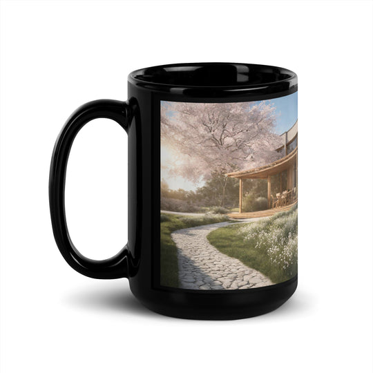 Black Glossy Mug - WhatUWant2Buy