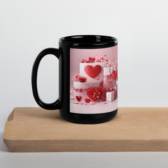 Black Glossy Mug - WhatUWant2Buy