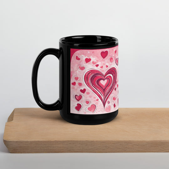 Black Glossy Mug - WhatUWant2Buy