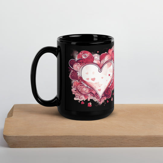 Black Glossy Mug - WhatUWant2Buy